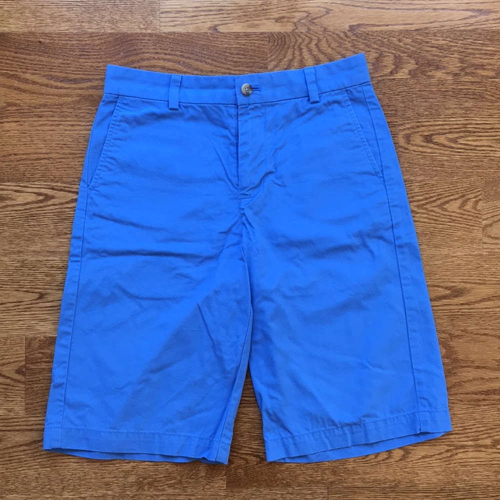 Vineyard Vines boys size 14 blue breaker shorts